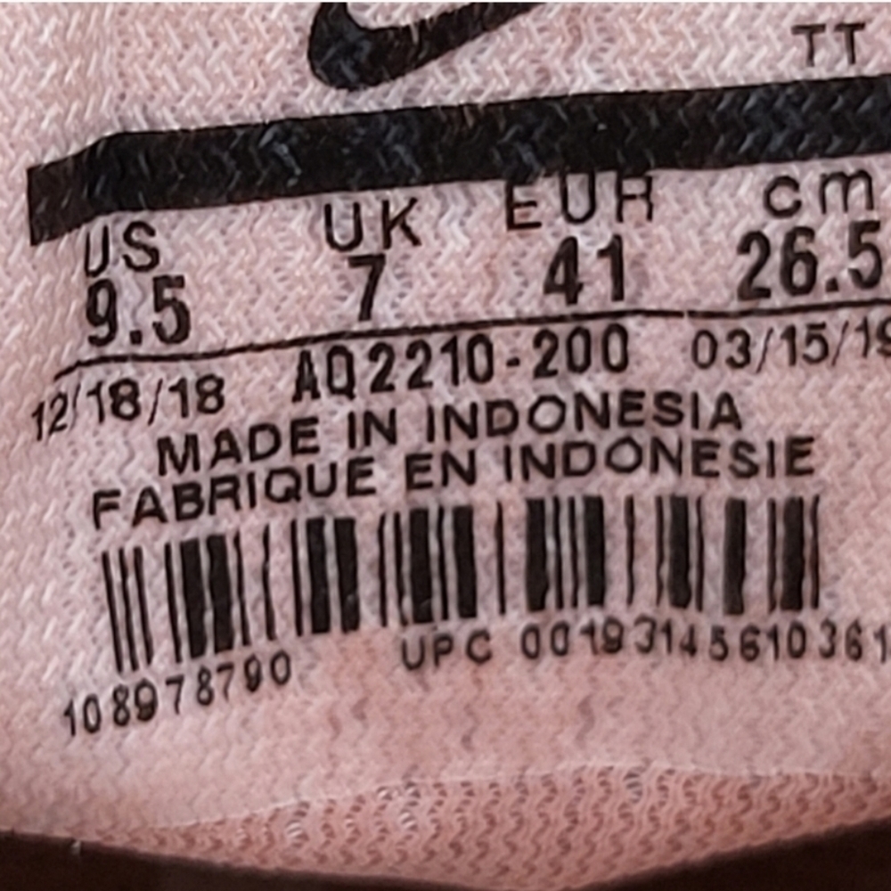Nike Pegasus 36 Women’s Running Shoes Size 9.5 - Picture 7 of 8